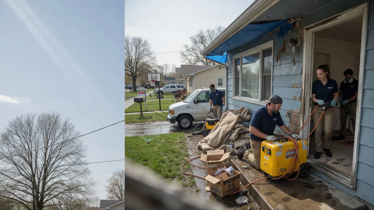 Basement Flood Cleanup in Washington, LA near me